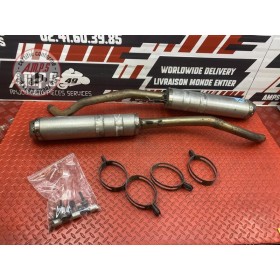 Paire de silencieux Leovince X3 