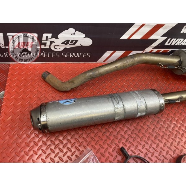 Paire de silencieux Leovince X3 Yamaha XT 660 X 2004 à 2016