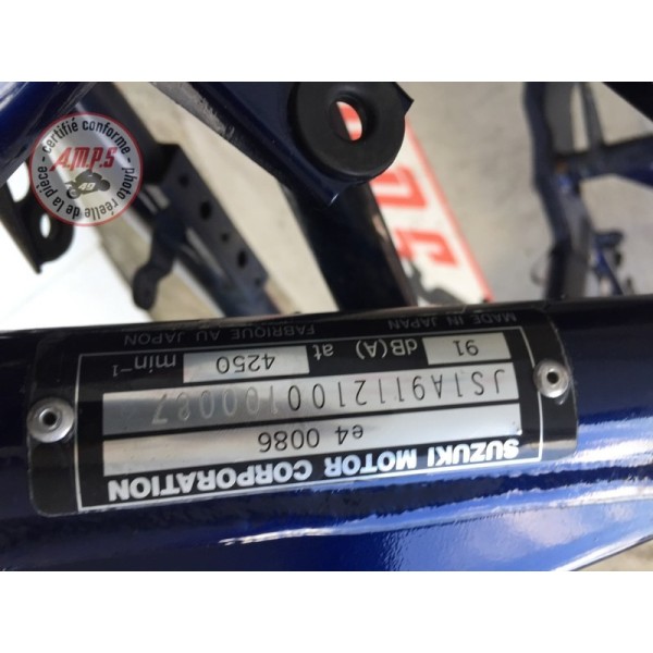 Cadre avec carte grise Suzuki GSF 1200 Bandit 2000 à 2005