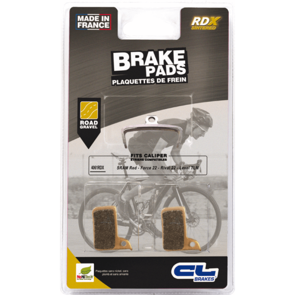 Plaquette de frein vélo CL BRAKES - métal fritté Route - 4066RDX