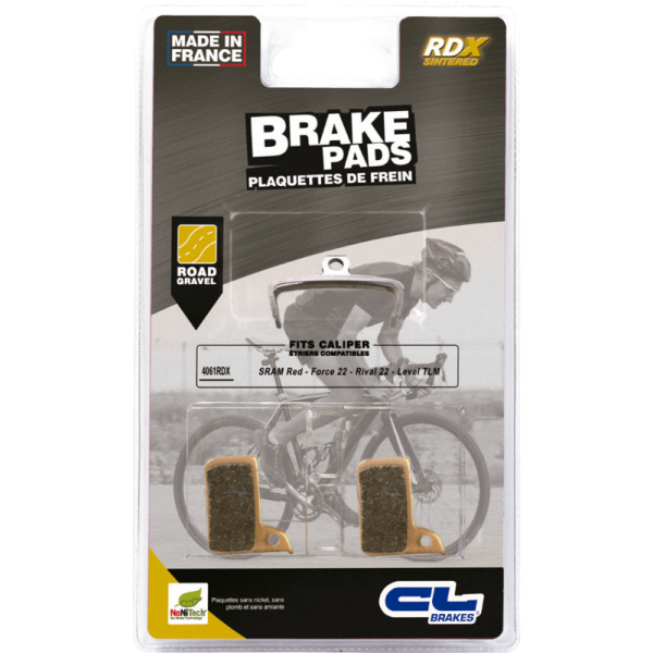 Plaquette de frein vélo CL BRAKES - métal fritté Route - 4064RDX