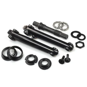 Pédalier PROWHEEL BMX (manivelle+axe) Conicité d’axe 8 T Manivelle 170&nbsp;mm