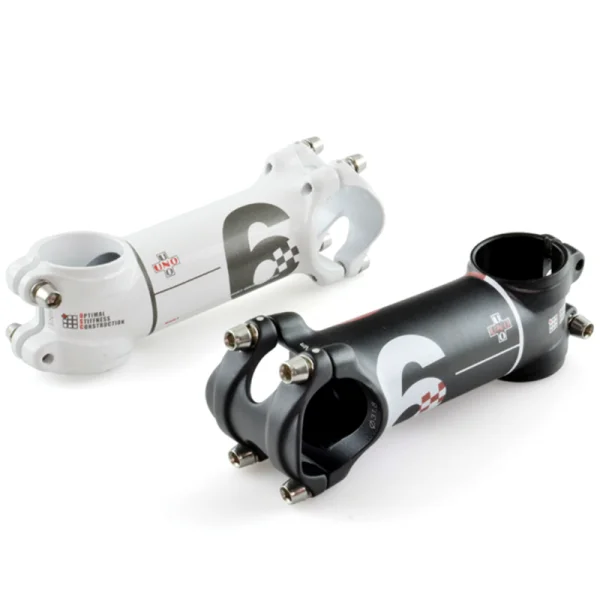 Potence de guidon de vélo UNO série 6 L&nbsp;: 100 mm Blanc +/-7º