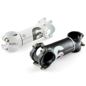 Potence de guidon de vélo UNO série 6 L&nbsp;: 110 mm Blanc +/-7º