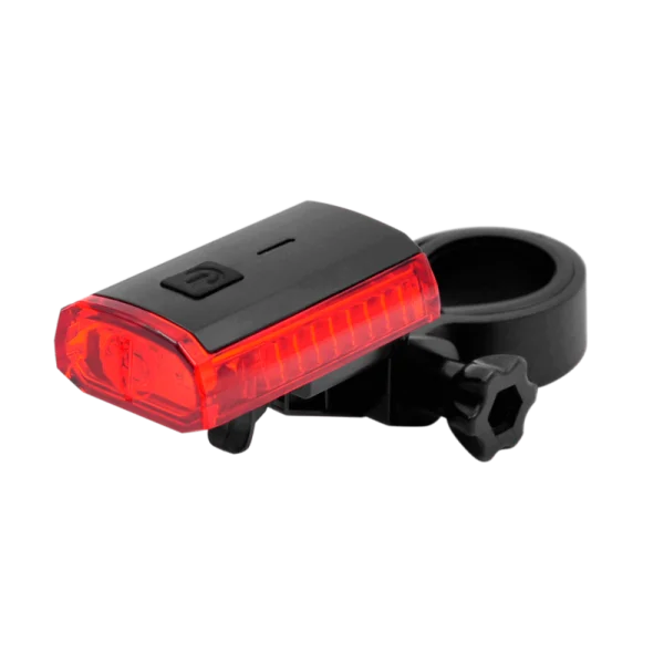 Feu arrière de sécurité pour vélo led V BIKE avec stop tech batterie rechargeable intégrée