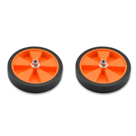 Jeu de roues stabilisatrices VICMA à jante orange