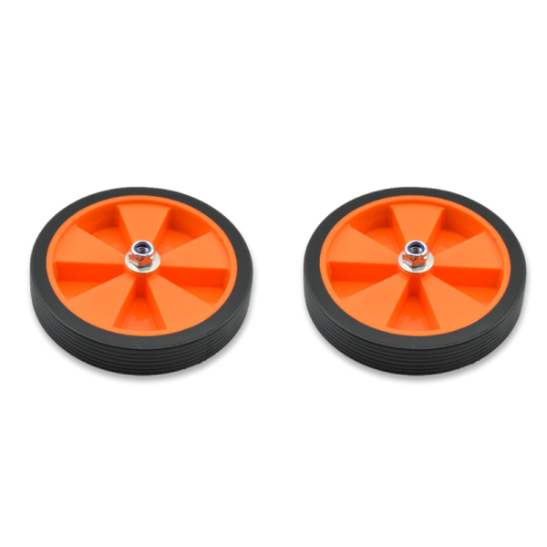 Jeu de roues stabilisatrices VICMA à jante orange