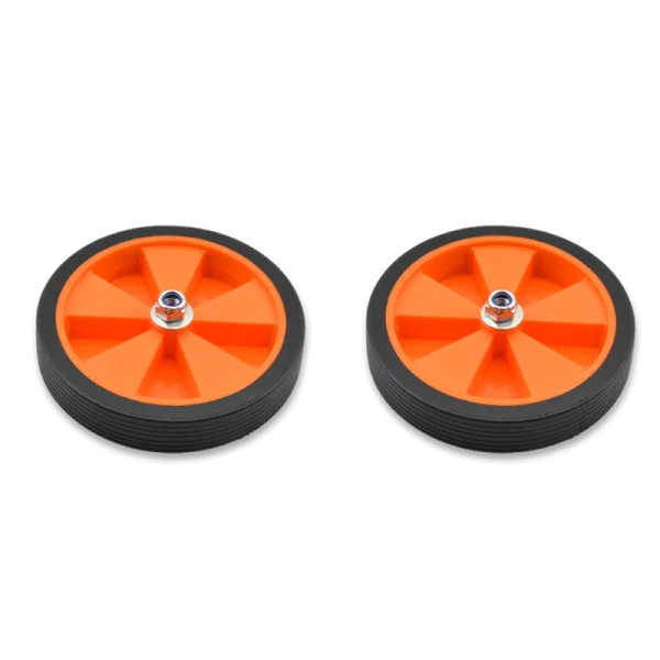 Jeu de roues stabilisatrices VICMA à jante orange