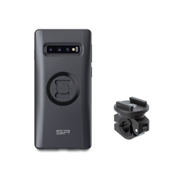 Pack Complet SP CONNECT Moto Bundle fixé sur rétroviseur - Samsung S10