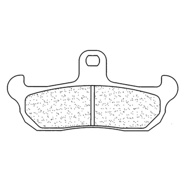 Plaquettes de frein CL BRAKES route métal fritté - 2400A3+