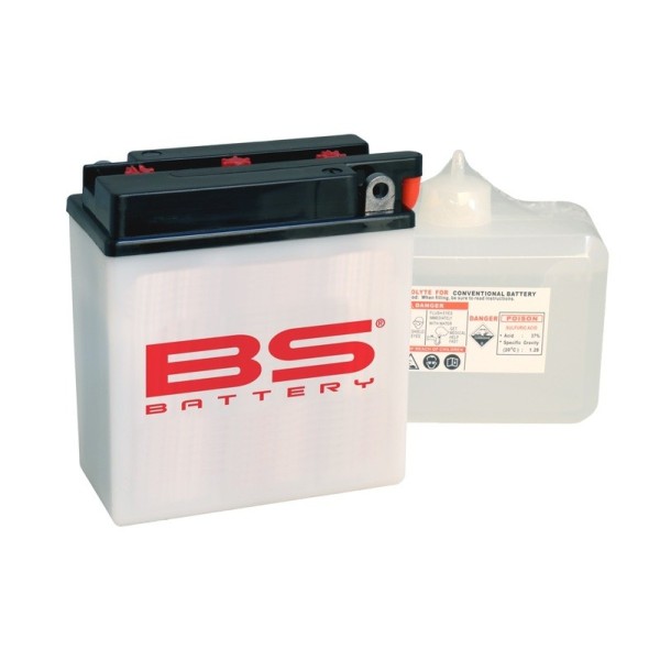 Batterie BS BATTERY conventionnelle avec pack acide - 12N7-4B