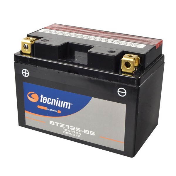 Batterie TECNIUM sans entretien avec pack acide - BTZ12S-BS