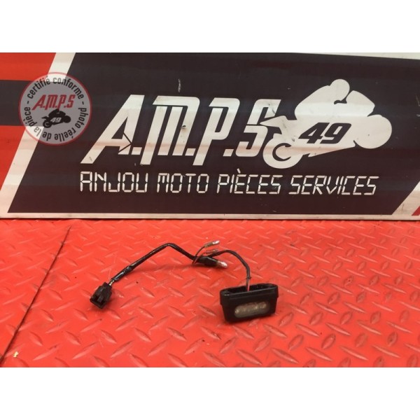 feu plaque d'immatriculation 