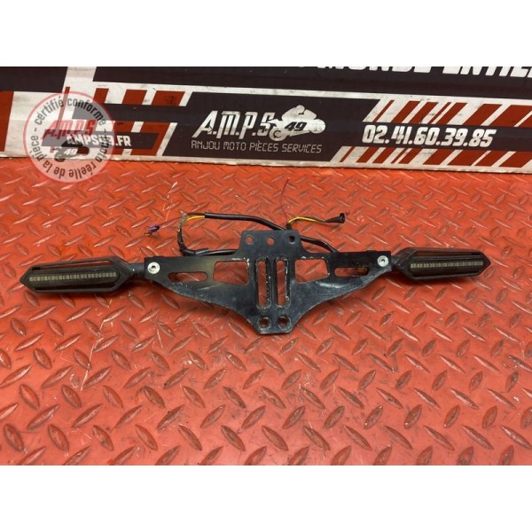 Support de plaque avec clignotant d+ g 