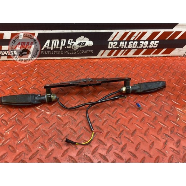 Support de plaque avec clignotant d+ g 