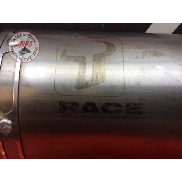 Silencieux IX race Kawasaki Ninja 300 R 2013 à 2015 