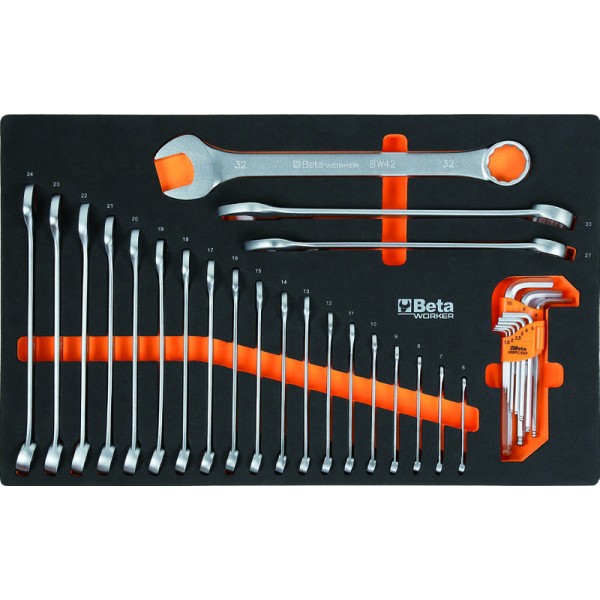Composition de 390 outils BETA WORKER