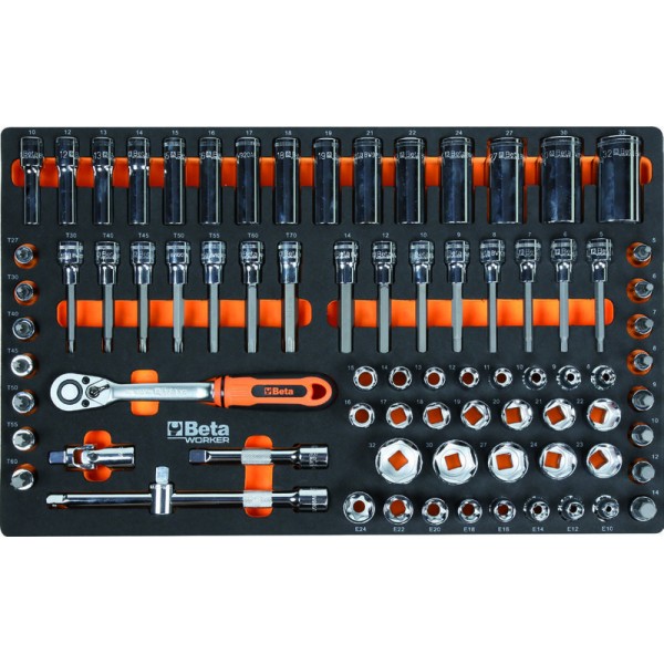 Composition de 390 outils BETA WORKER