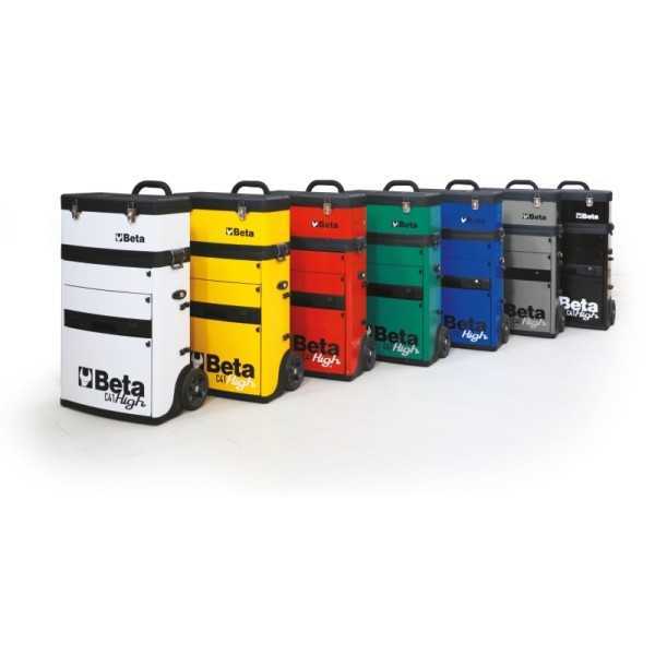Chariot porte-outils à deux modules superposables BETA RAL9005 noir