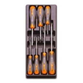 Plateau thermoformé rigide BETA avec composition d'outils - T180