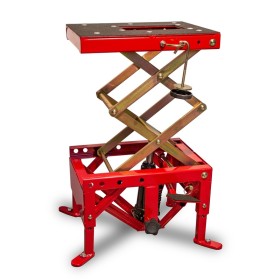 Lève-moto hydraulique BIHR rouge (roues non incluses)
