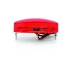 Feu arrière BIHR LED petit modèle rouge avec éclairage de plaque universel