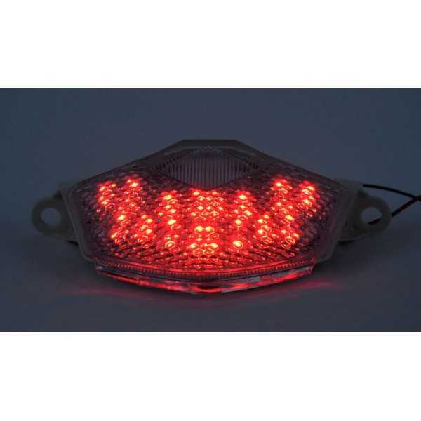 Feu arrière BIHR LED avec clignotants intégrés Kawasaki