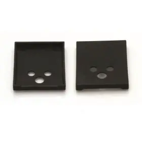 Protections plastique BIHR pour mors 70x57mm