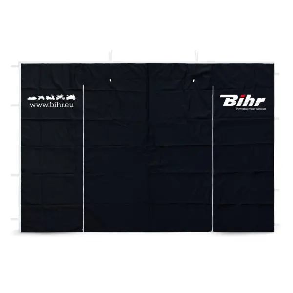 Panneau de porte amovible BIHR tonnelle de paddock Home Track 3x3m (réf. 980126) porte à fermeture éclair