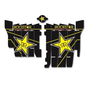 Kit déco de cache radiateur BLACKBIRD Rockstar Energy Honda CRF250R