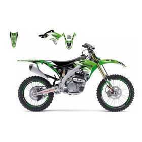 Kit déco BLACKBIRD Dream Graphic 3 Kawasaki KX500