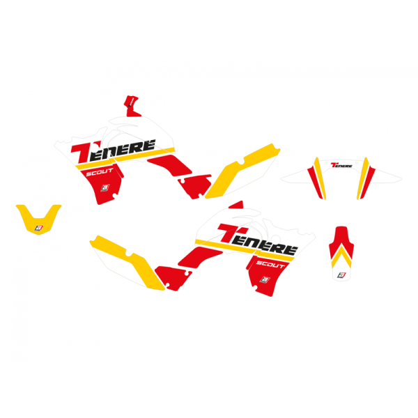 Kit déco BLACKBIRD Rally Ride - rouge