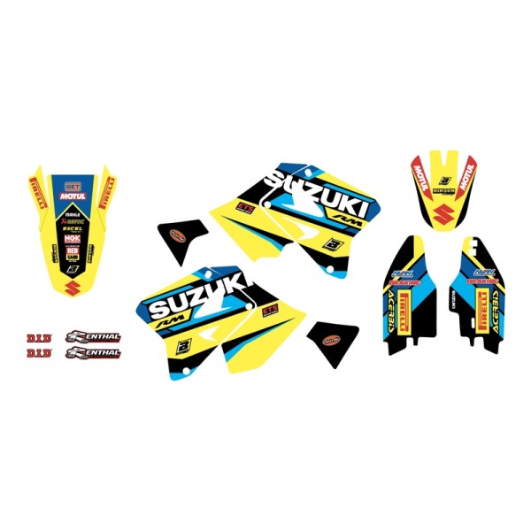 Kit Complet BLACKBIRD Replica Racing Team 2019 Suzuki RM125/250