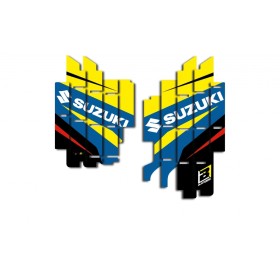 Kit déco de cache radiateur BLACKBIRD Dream Graphic 4 Suzuki RMZ