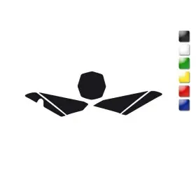 FONDS PLAQUE CROSS NOIR HUSQVARNA TC449 '11