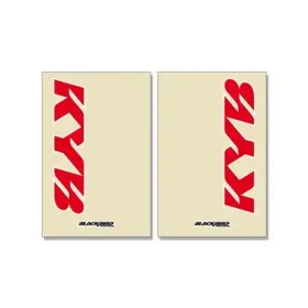 Déco de fourche BLACKBIRD Kayaba translucide