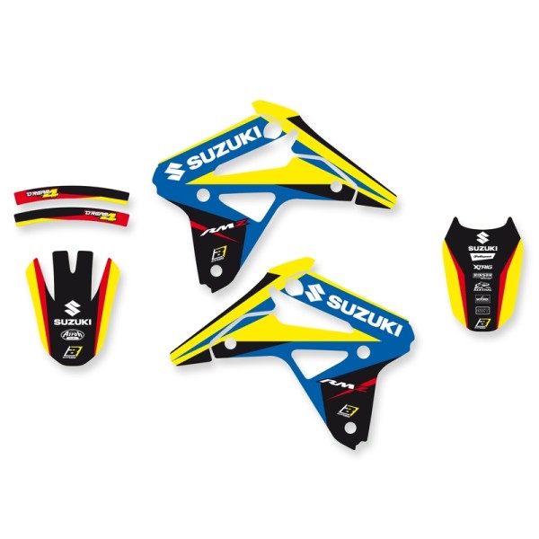 Kit complet BLACKBIRD Dream Graphic 4 Suzuki RM-Z450