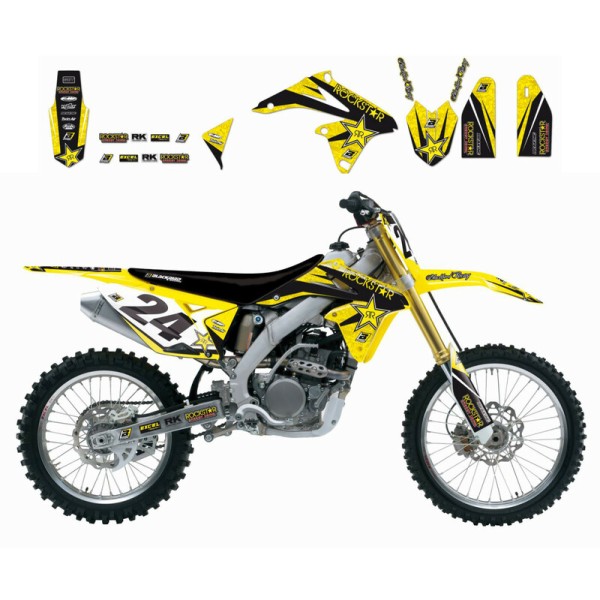 Kit déco BLACKBIRD Rockstar Energy Suzuki RM125/250