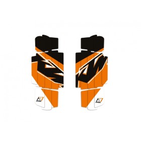 Kit déco de cache radiateur BLACKBIRD Replica Trophy 2022 - KTM SX/SX-F