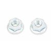 Ecrou à bride BOLT M6x1mm tête 10mm acier 10 pièces
