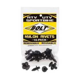 Rivets plastique M7 BOLT 10 pièces