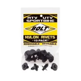 Rivets plastique M8 xL BOLT 10 pièces