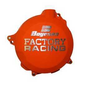 Couvercle de carter d'embrayage BOYESEN Factory Racing orange KTM/Husqvarna