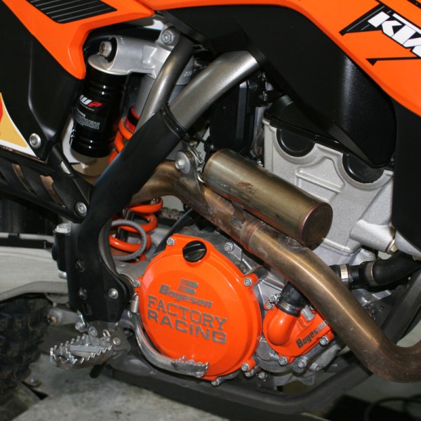 Couvercle de carter d\'embrayage BOYESEN Factory Racing orange - KTM SX85
