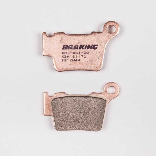 Plaquettes de frein BRAKING Off-Road/Quad métal fritté - 891CM44