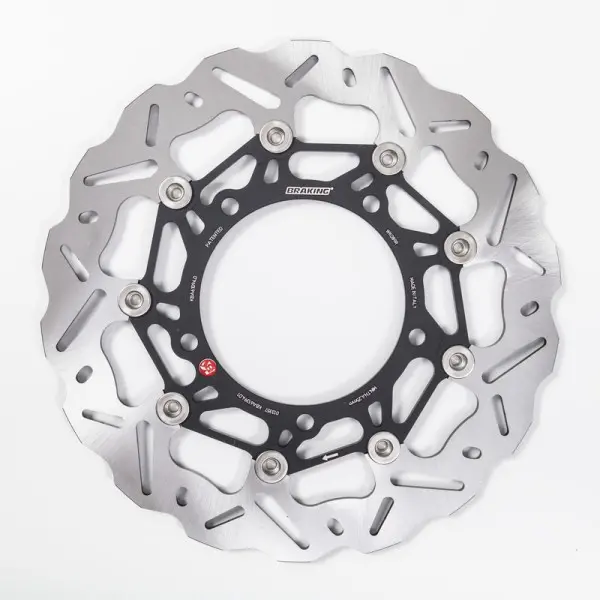 Disque de frein BRAKING SK2 Wave flottant - WK089R