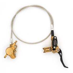 Système de freinage complet BRAKING F.I.R.S.T. avant/arrière - durite kevlar Ø5mm (sans disque)