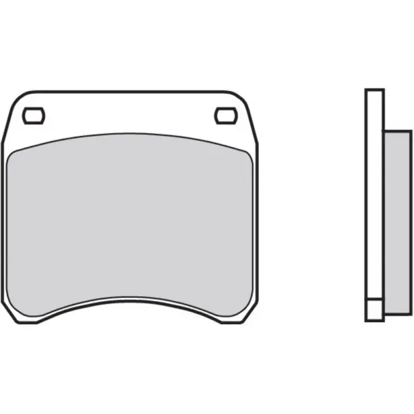 Plaquettes de frein BREMBO route carbone céramique - 07GR6610