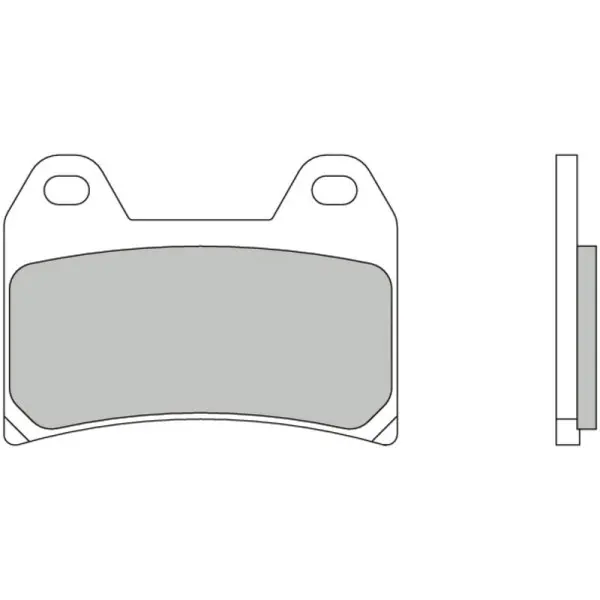 Plaquettes de frein BREMBO route carbone céramique - 07HO47CC