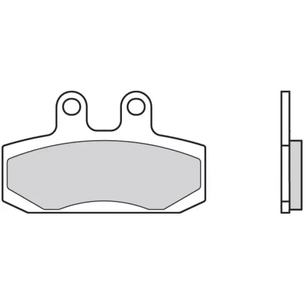 Plaquettes de frein BREMBO Scooter carbone céramique - 07007CC